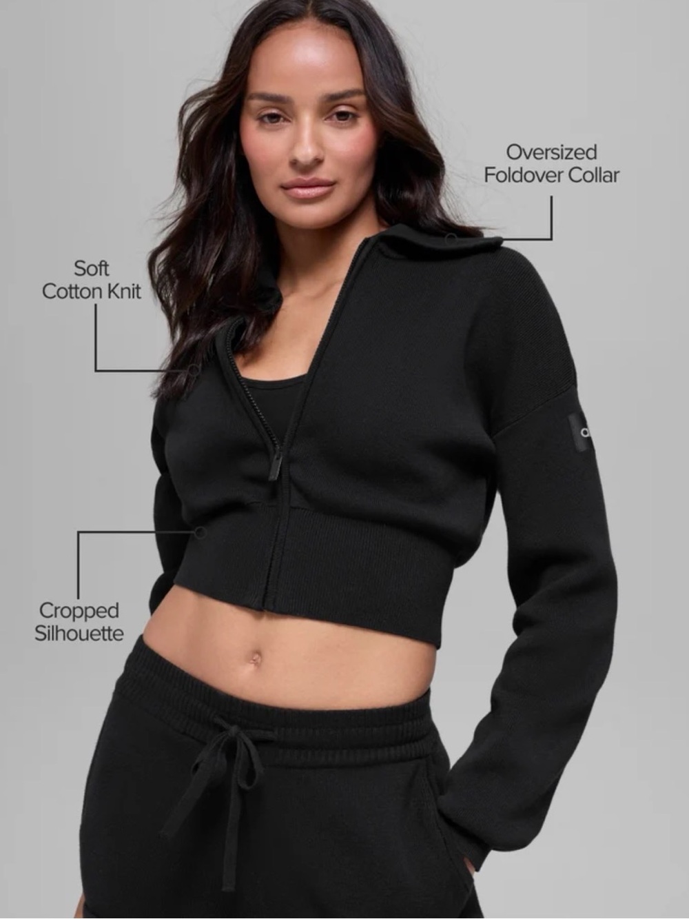ALO Yoga Black scholar jacket